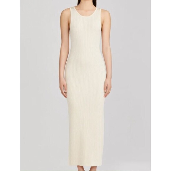 Significant Other Dresses & Skirts - Significant Other Sofia Knit Maxi Dress Cream Retail $249 Womens NWT Size 4